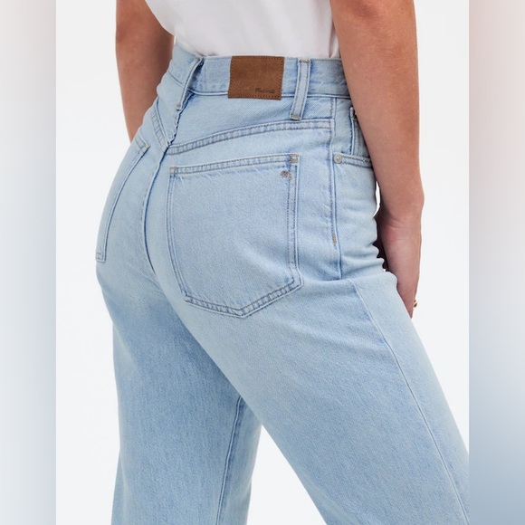 Madewell Denim - Madewell 90s Straight Jean Full Length